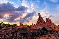 Dusk at Big Thunder Mountain