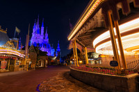 Nighttime By The Carousel