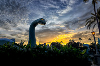 Gerdy Poses For Sunset