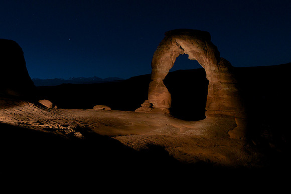 Delicate Arch Painted
